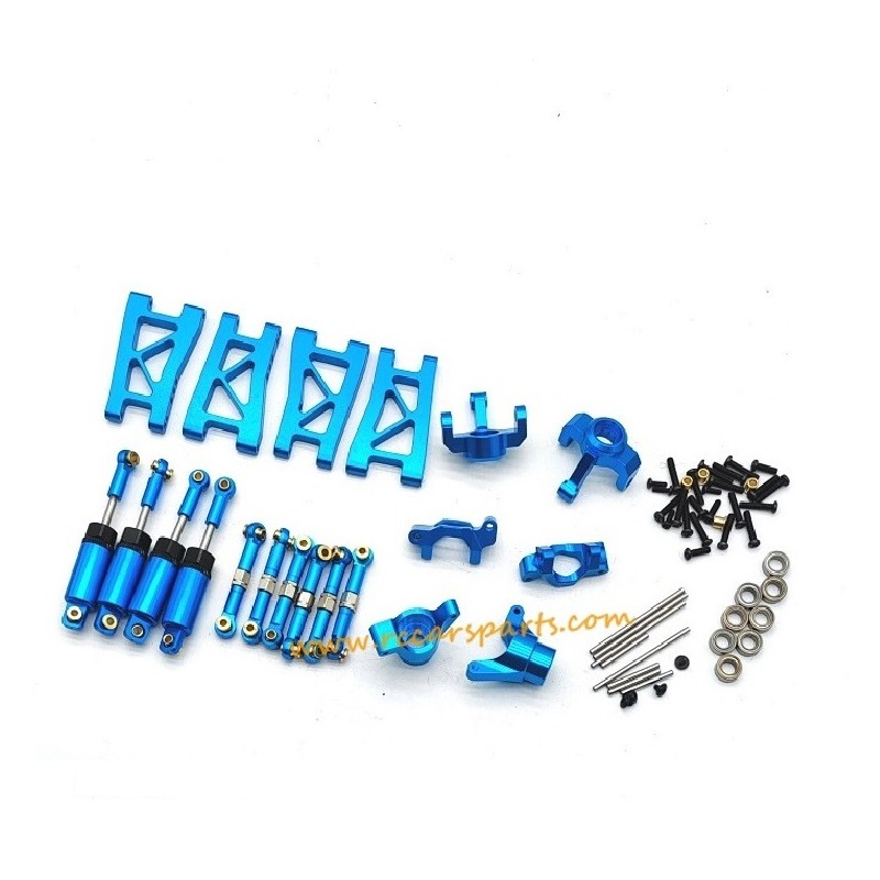 ENOZE 9301E RC Car Upgrade Metal Parts Kit-Blue