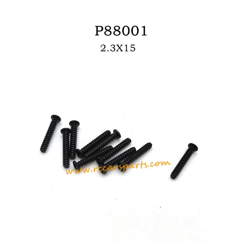 RC Car ENOZE 9302E Parts P88001 2.3X15 Round Head Screw