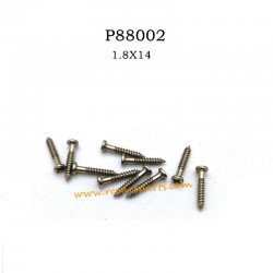 RC Car ENOZE 9302E Parts P88002 1.8X14 Round Head Screw