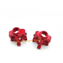 RC Car ENOZE 9304E Upgrade Parts Metal Steering Cup+C Seat Kit-Red