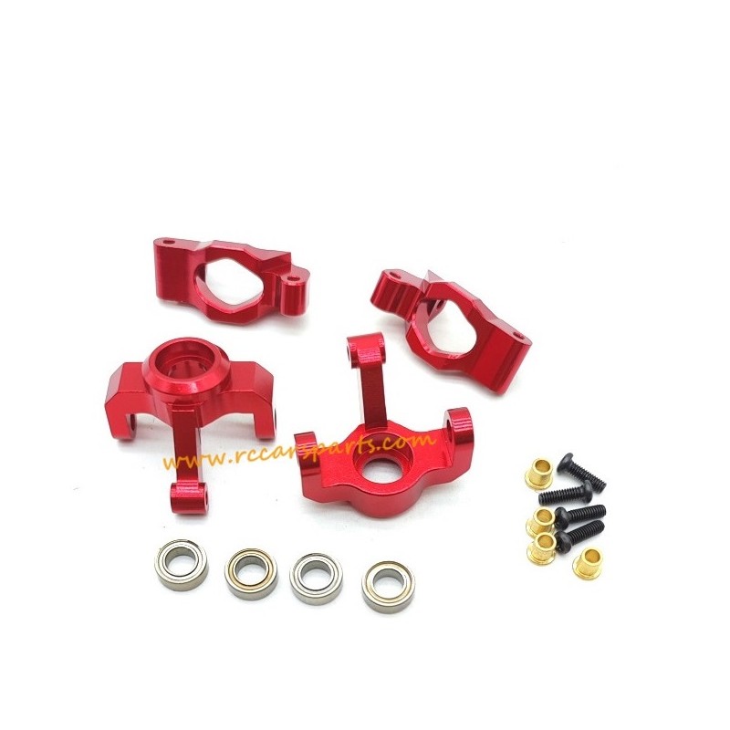 ENOZE 306E Upgrade Parts Metal Steering Universal Wheel-Red
