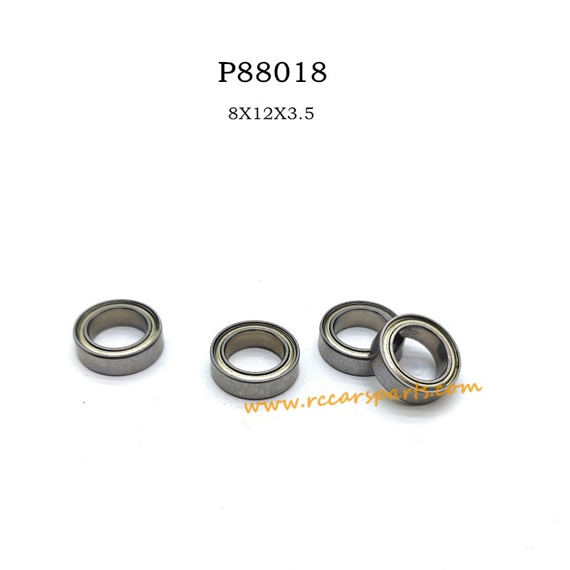 ENOZE 9304E 1/18 RC Car Parts 8X12X3.5 Ball Bearing P88018