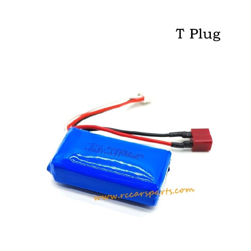 Battery 7.4V 1200mAh-T Plug For ENOZE 9304E RC Car Parts