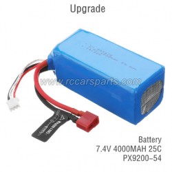 ENOZE NO.9204E Upgrade Battery 7.4V 4000MAH 25C PX9200-54