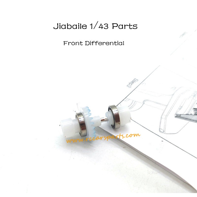 Jiabaile 4301 4302 4303 4304 4305 4306 4307 4308 4309 1/43 Mini Racing Parts Front Differential
