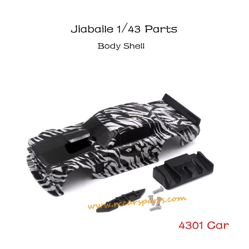 Jiabaile 4301 1/43 Mini Racing Parts Body Shell