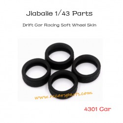 Jiabaile 4301 RC Car Racing Parts Racing Soft Wheel Skin