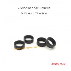 Jiabaile 4305 1/43 Scale RC Drift Car Parts Hard Wheel Skin