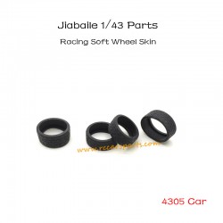 Jiabaile 4305 RC Car Parts Racing Soft Wheel Skin