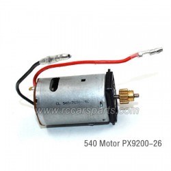 Brushed 540 Motor PX9200-26 For 9202E 1/10 Spare Parts