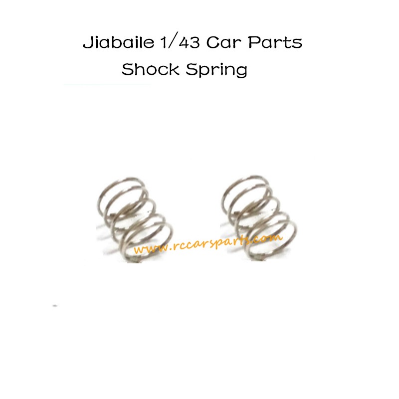 Jiabaile 1/43 Mini RC Car Drift For Children Parts Shock Spring For 4301 4302 4303 4304 4305 4306 4307 4308 4309 Cars