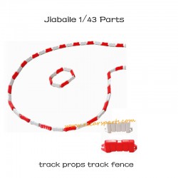 Jiabaile 1/43 Mini RC Car Drift For Children Parts Track Props Track Fence
