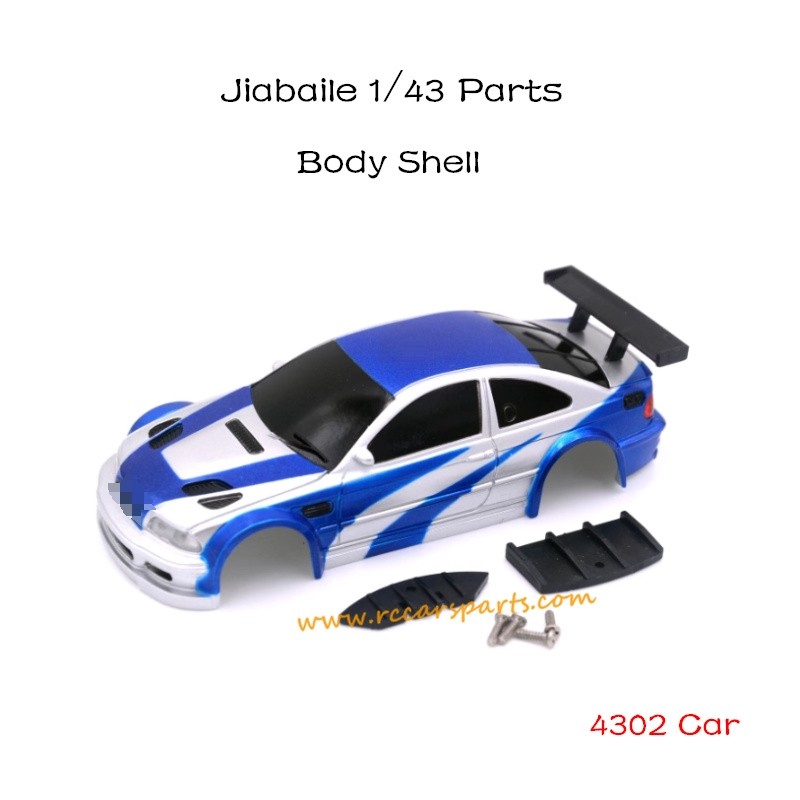 Jiabaile 4302 1/43 Drift Car Parts Body Shell