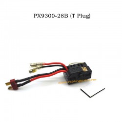 ENOZE 9307E RC Car Upgrade Parts New Water-Proof Brushed Receiver PX9300-28B (T Plug)