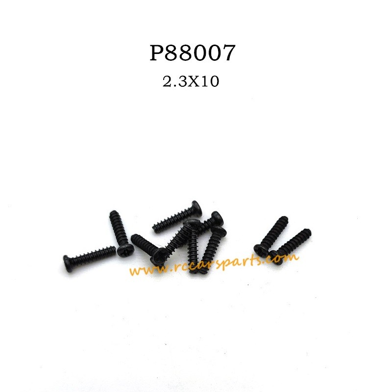 P88007 2.3X10 Round Head Screw For ENOZE Off Road 9307E Parts