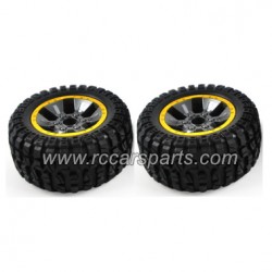 ENOZE 9203E 1:10 RC Off-Road Racing Car Tire, Wheel-Yellow