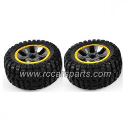 ENOZE 9204E 1/10 RC Car Parts Tire, Wheel-Yellow