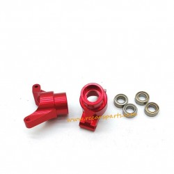 ENOZE 9307E RC Car Upgrade Alloy Parts Rear Cup+Ball Bearing-Red