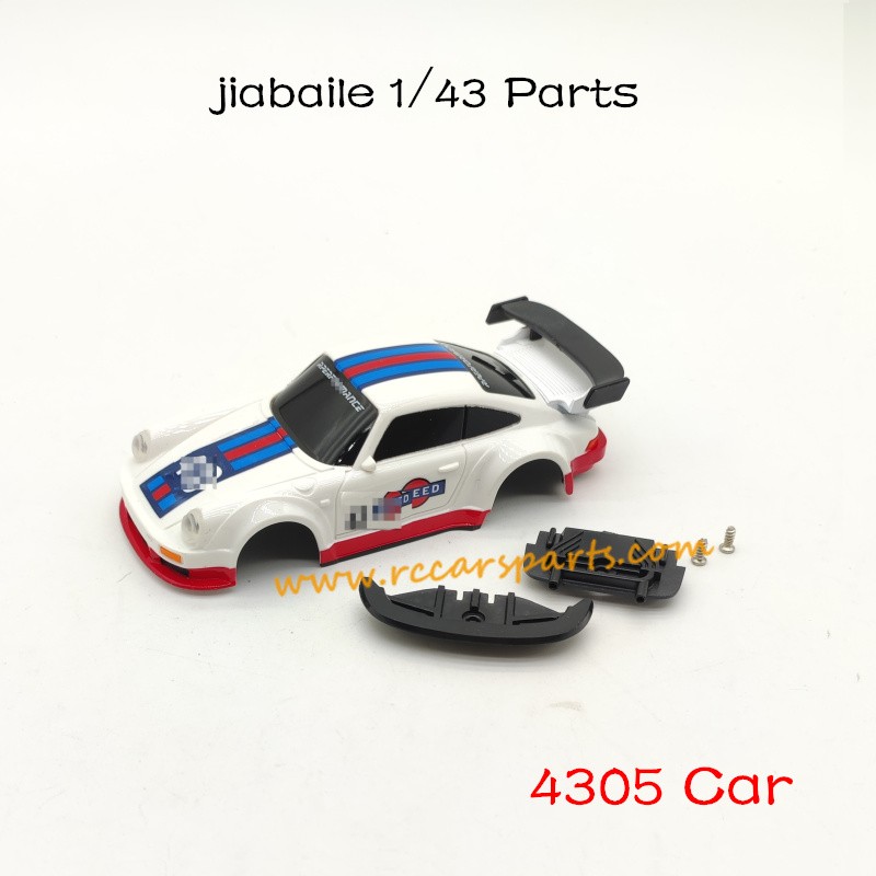 Jiabaile 4305 1/43 Mini Drift Car Parts Body Shell
