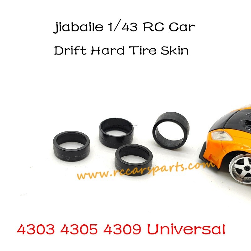 Jiabaile 4305 RC Drift Car Parts Hard Wheel Skin