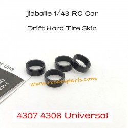 Jiabaile 4307 Mini Drift Racing Car Parts hard wheel skin