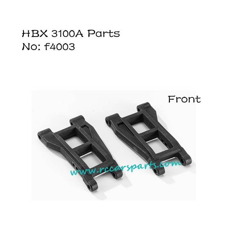 HBX 3100A Parts Front Suspension Arms F4003