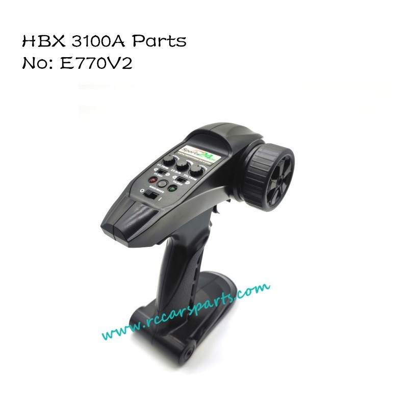HBX 3100A RC Car Parts E770v2 2.4GHz Transmitter