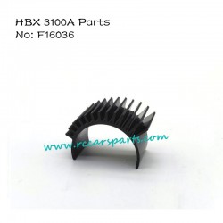 HBX 3100A 1/16 RC Truck Parts Motor Heat Sink F16036