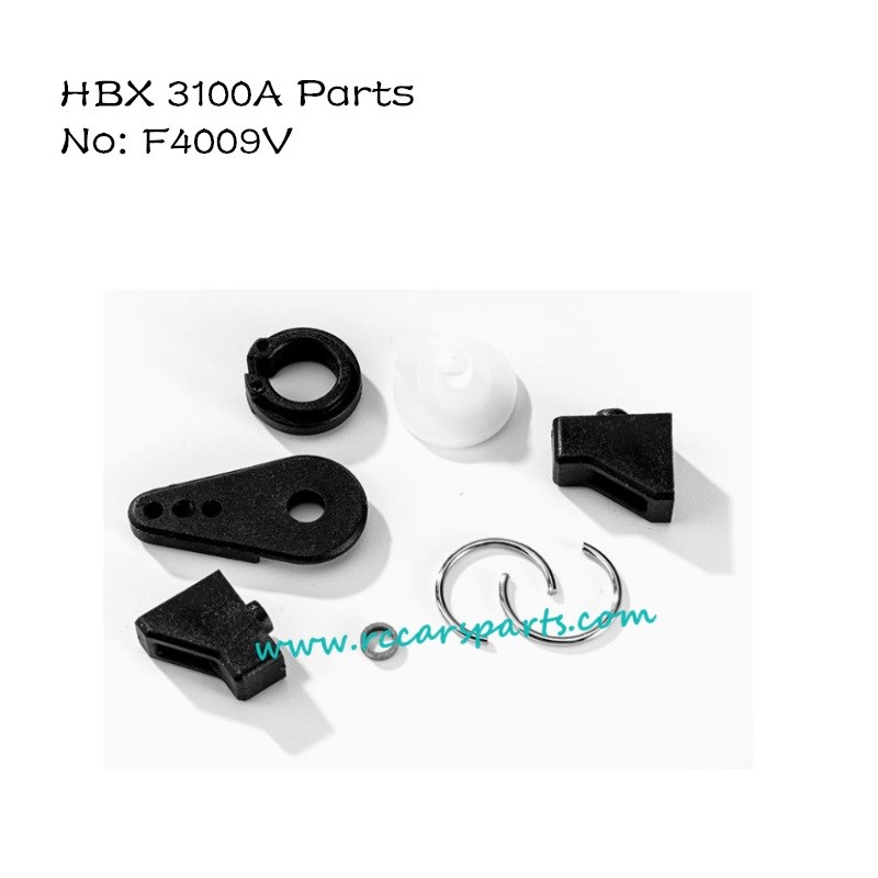 HBX 3100A RC Car Parts Servo Retainet+Servo Saver+Load Springs F4009V