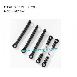 HBX 3100A RTR Spare Parts Front Upperlinks+Steering Links+Servo Link F4014V
