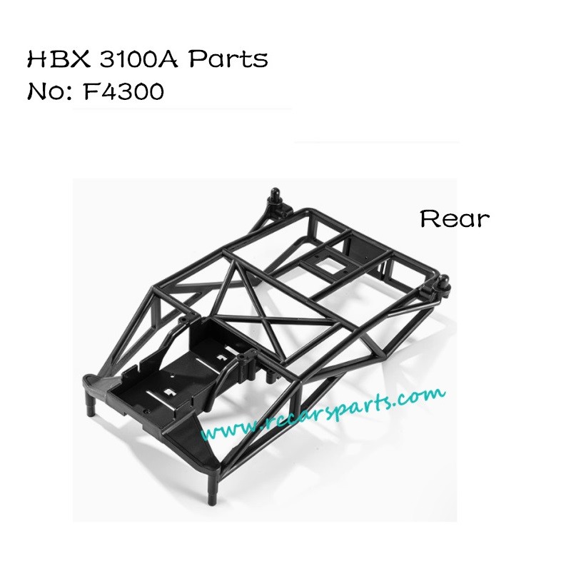 HBX 3100A RTR Short-haul trucks Parts RollCage F4300