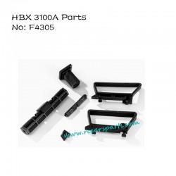 HBX 3100A 4WD RTR RC Trucks Parts Chassis Side Braces Spare Wheel Retainer F4305