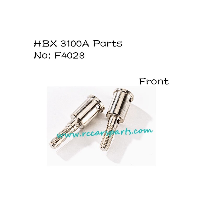 HBX 3100A RTR RC Trucks Parts Front Wheel Shafts F4028