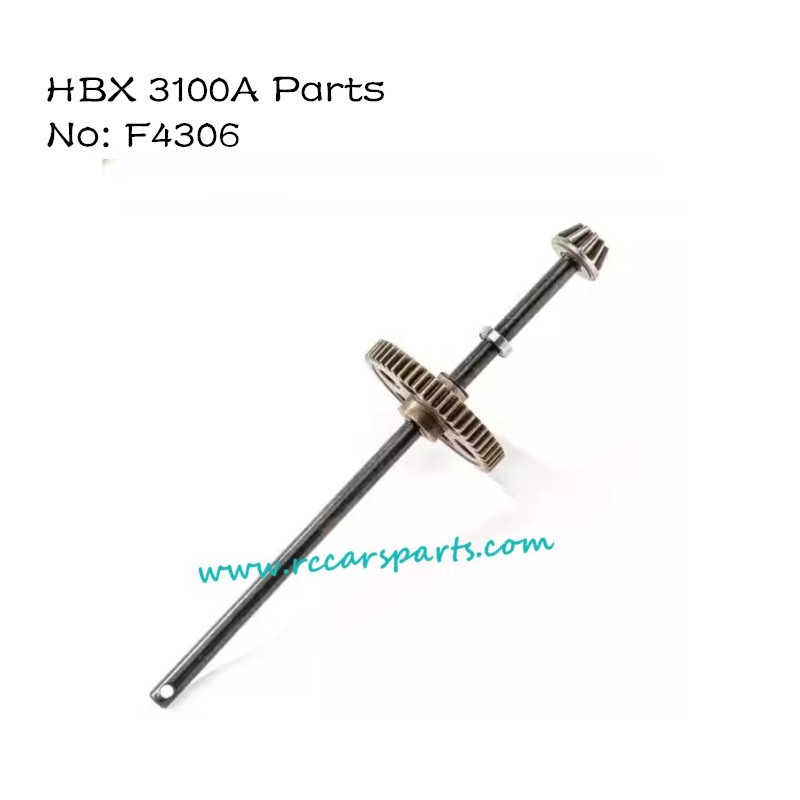 Center Front Drive Train F4306 For HBX 3100A 4WD RC Car