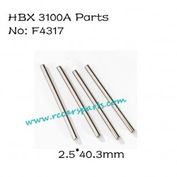 Front Lower Suspension Pins A 2.5X40.3mm  F4317For HBX 3100A 4WD RC Car