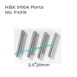 Front Lower Suspension Pins B 2.5X20mm F4318 For HBX 3100A RC Car