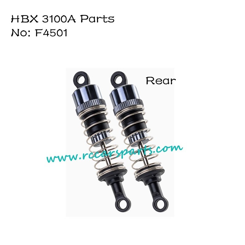 Rear Shocks F4501 For HBX 3100A RC Car