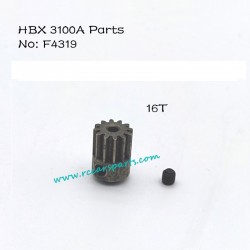 Motor Pinion(16T)+Set Screw F4319 For HBX 3100A RC Car