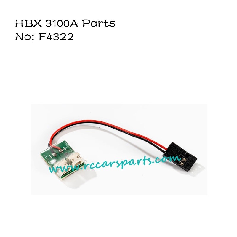 Light Switchboard F4322 For HBX 3100A RC Car