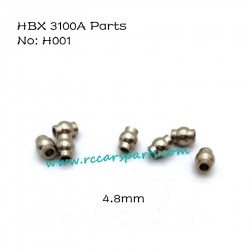 HBX 3100A 4WD 1/16 RC Car Parts Pivot Balls 4.8mm H001