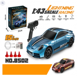 ENOZE 8502 Mini Drift Car Metal chassis-Blue