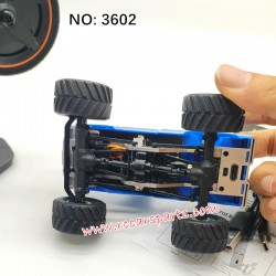Jiabaile 3602 Chassis Model 1:36 RC Off-Road Car