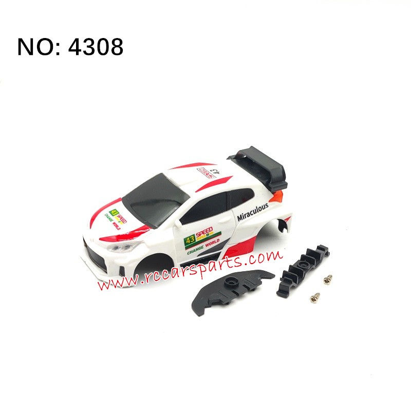 Jiabaile 4308 Drift Car Parts Body Shell