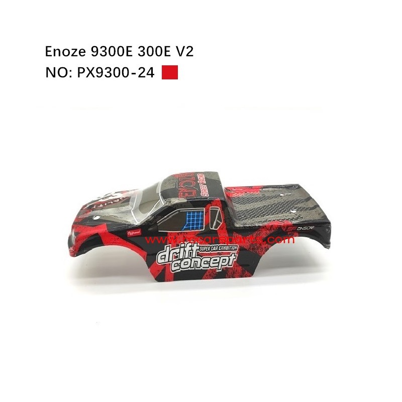 New Enoze 9300e Parts Body Shell PX9300-24-Red