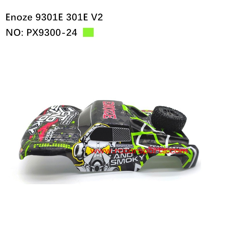 ENOZE 301E V2 Parts Body Shell PX9300-24-Green