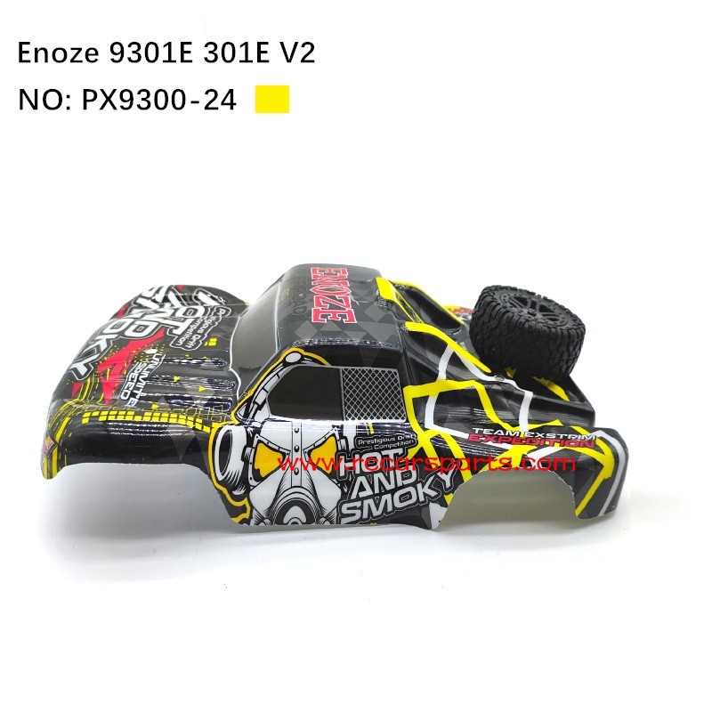 New ENOZE 301E V2 Parts Body Shell PX9300-24-Yellow