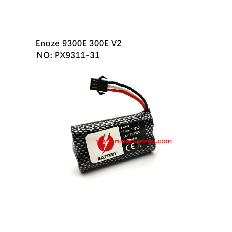 New Enoze 9300e 300e V2 Parts 7.4v 1500mah Battery PX9311-31-SM plug