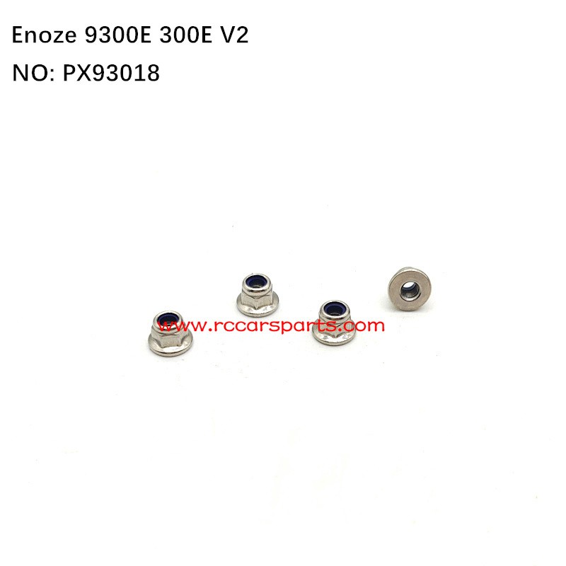 Enoze 9300e 300e RC Truck Parts M3 Anti Slip Nut PX93018