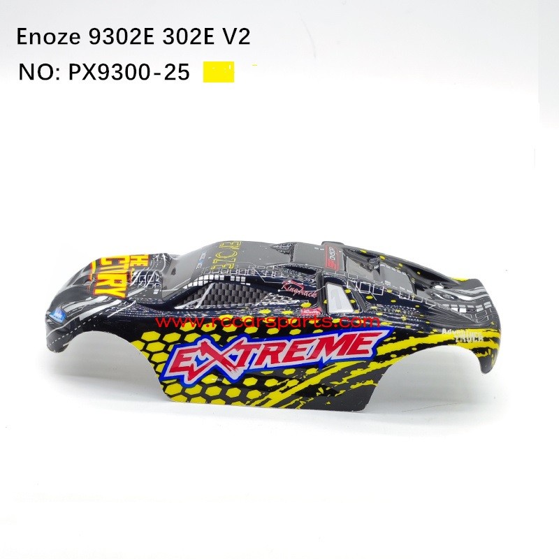 New Enoze 9302e V2 Parts Body Shell PX9300-25-Yellow