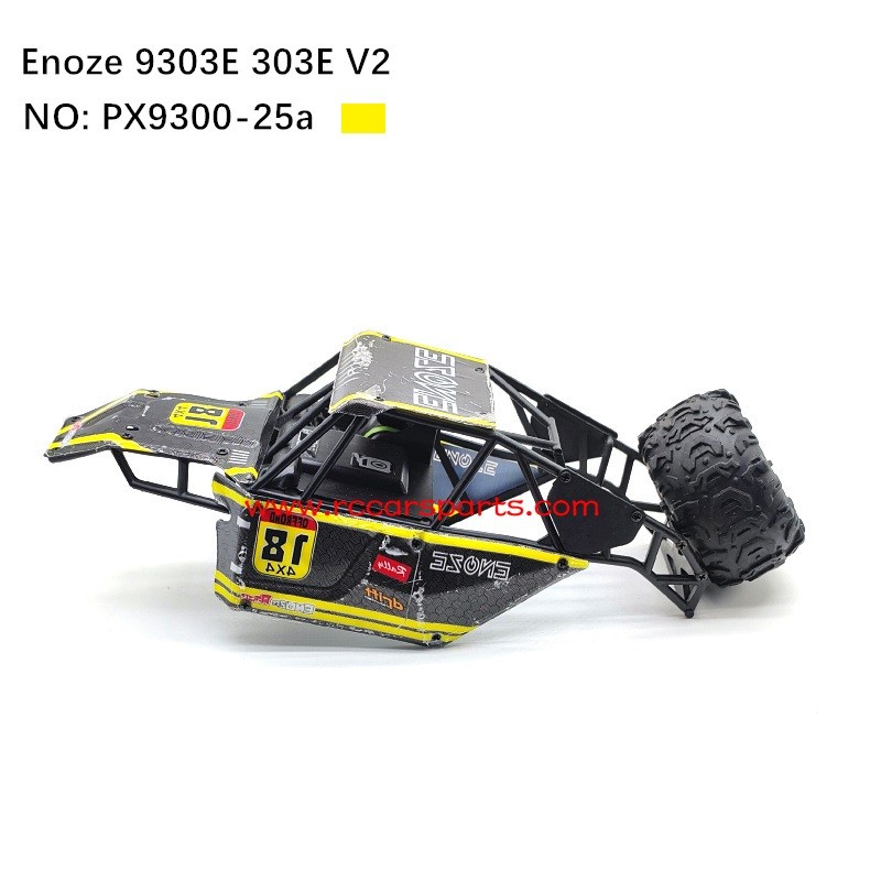 RC Car New Enoze 9303e Parts Body Shell PX9300-25A-Yellow